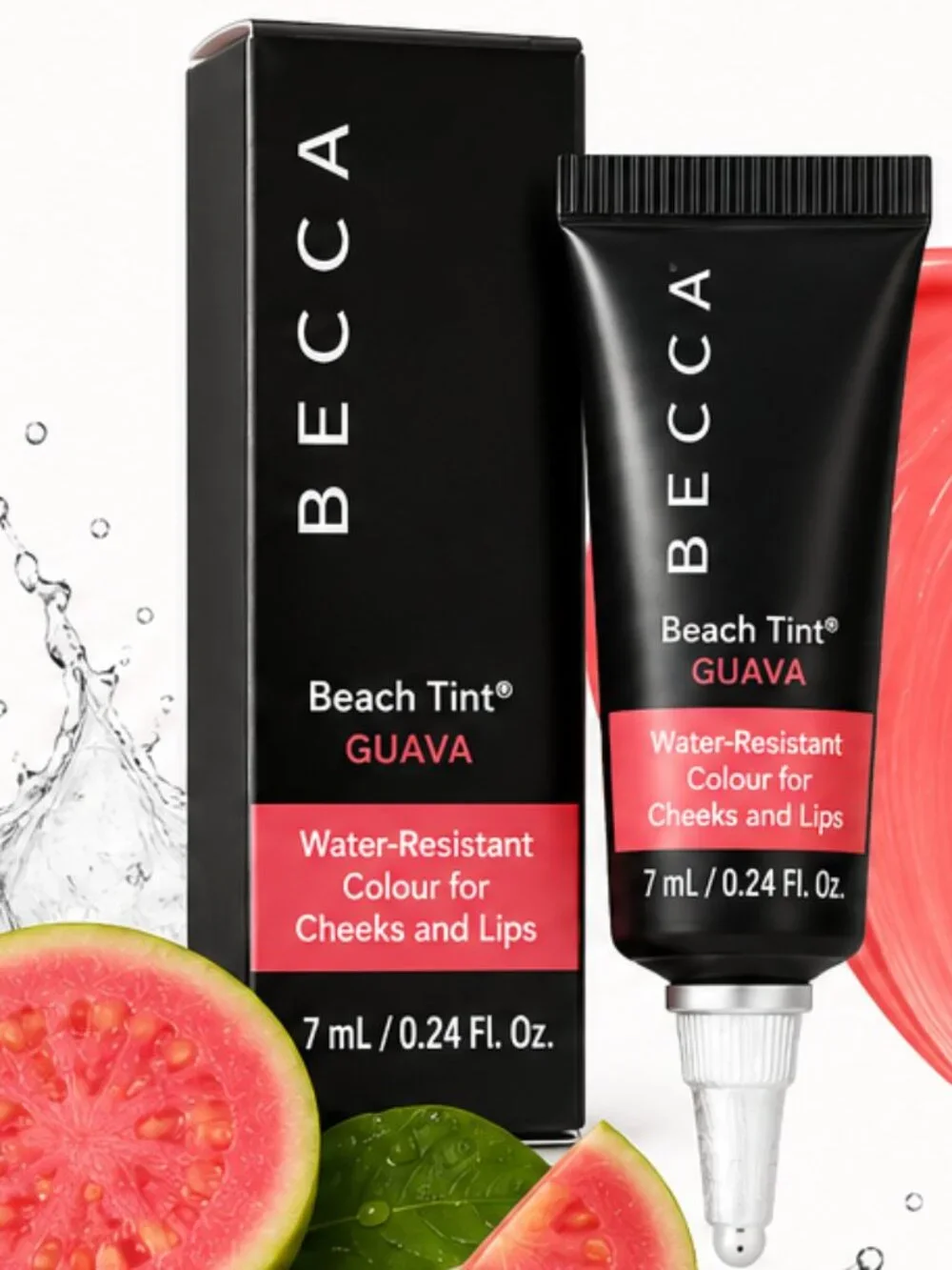 DISCONTINUED | BECCA Tint Water-Resistant Color for Cheeks & Lips – GUAVA - 7ML